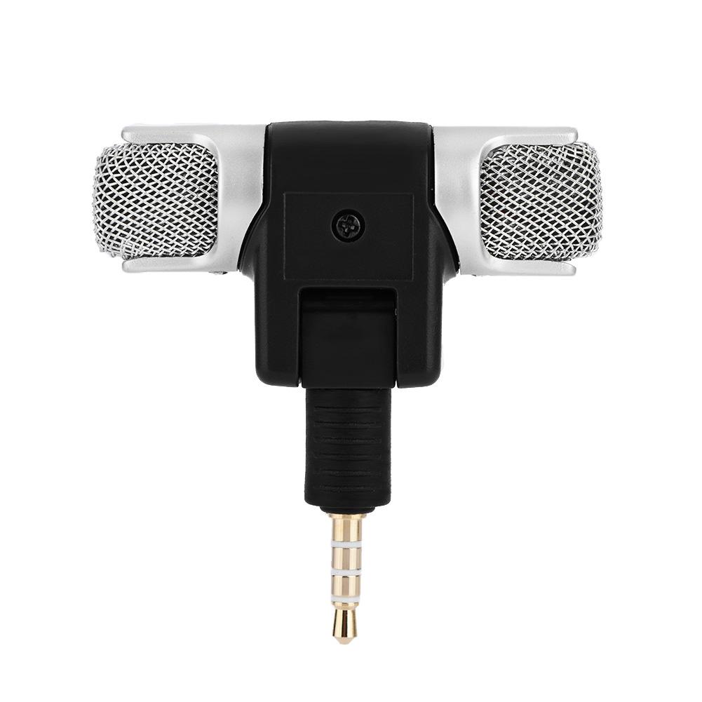 Mini-Stereo-Mikrofon Mic 3,5 mm vergoldete Steckerbuchse für Android-Telefone iPhones
