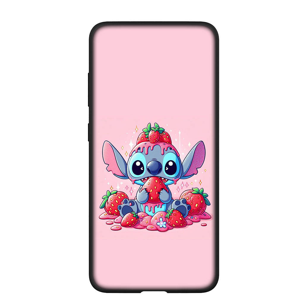 Handyhülle für Samsung Galaxy S25 S24 S23 iPhone 16 15 Xiaomi Redmi Note 14 13 12 16E 12C X 11 Pro Max OPPO Moto Huawei Blaue Lilo Cartoon Stitch Cover for Samsung Galaxy A71 himmelblau