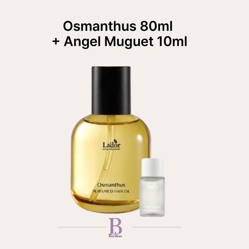 LADOR BTS JIMIN Haaröl Angel Muguet 80ml + Spezielles Geschenk Mini-Fotobuch / 2,71 fl.oz Osmanthus 2)Osmanthus 80ml + Angel Muguet 10ml