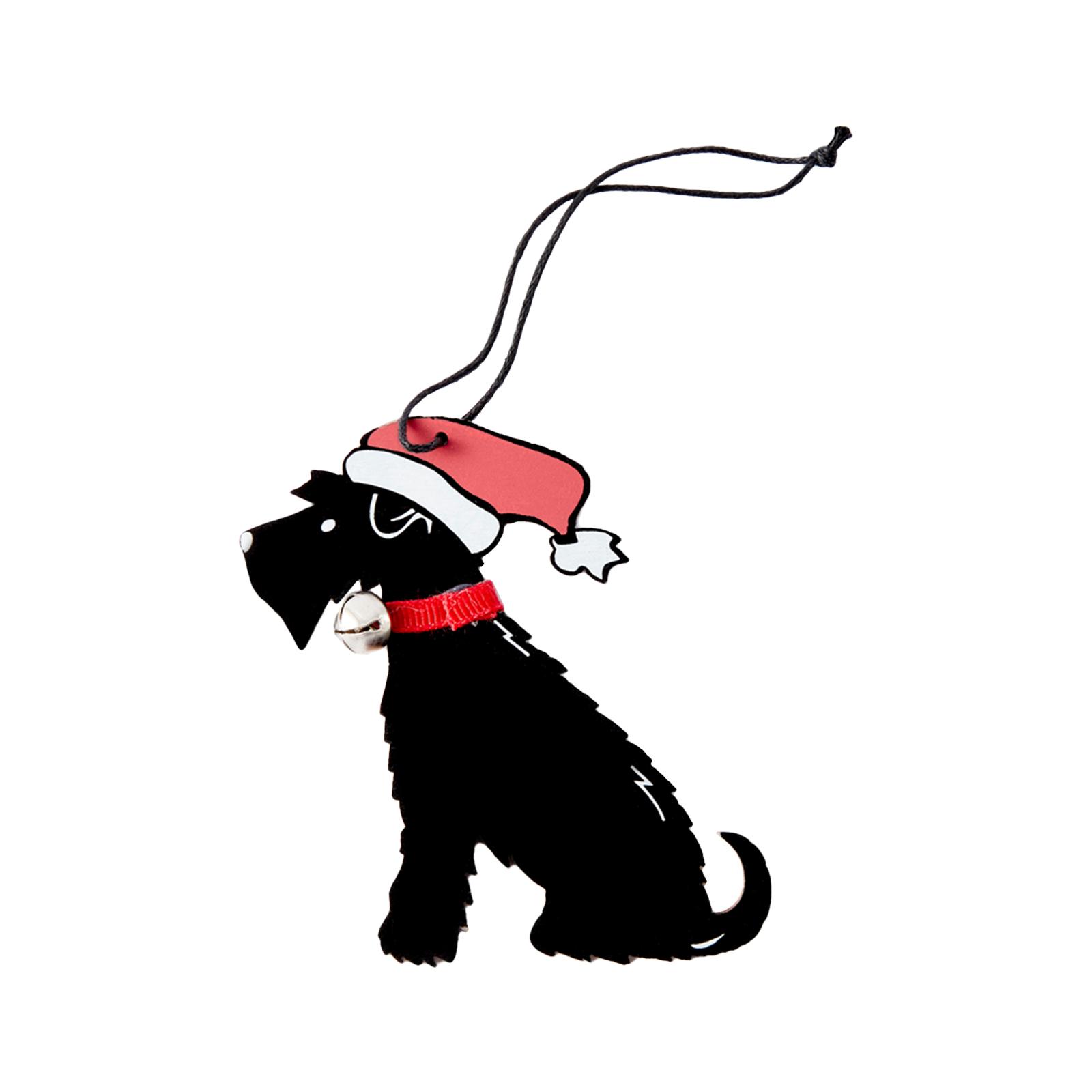 Haustier Hund Weihnachtsbaum Anhänger Ornament Holz hängen Hund Zeichen Frohe Weihnachten Weihnachtsbaum hängen Type 3