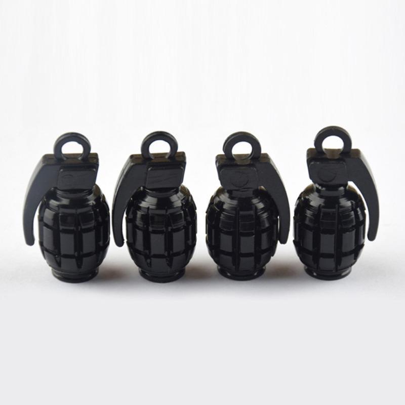 4 Teile/los Universal Auto Reifen Rad Ventil Kappe Reifen Luft Vorbauten Staub Abdeckung Auto Moto Bike Styling Vorbauten Auto Aufkleber 4pcs schwarz