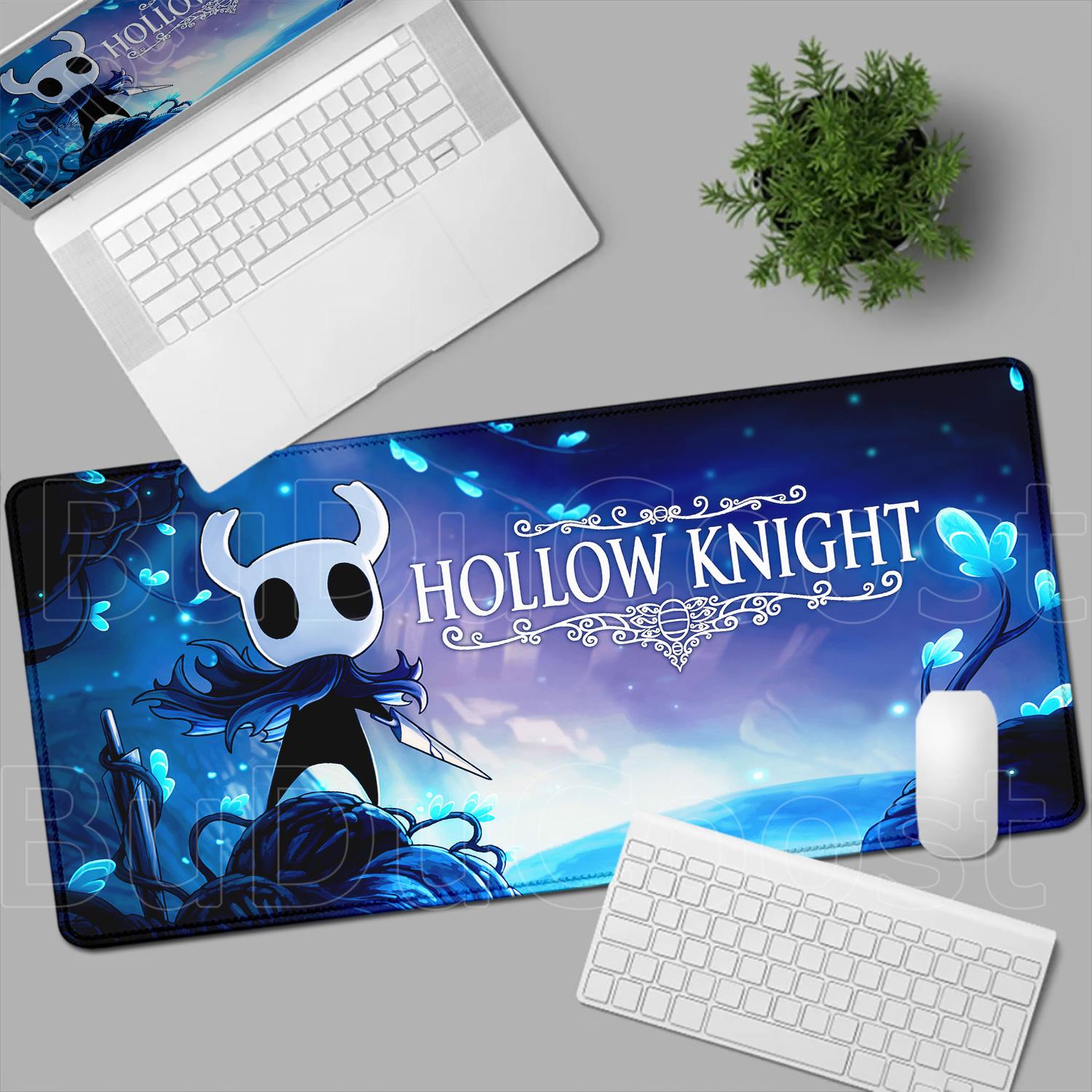 HD-Druck Hollow Knight Gaming-Mauspad Esports Laptop-Mauspads Großes Kawaii Anime-Tastatur-Mauspad PC-Gaming-Zubehör SBD400x800x2mm