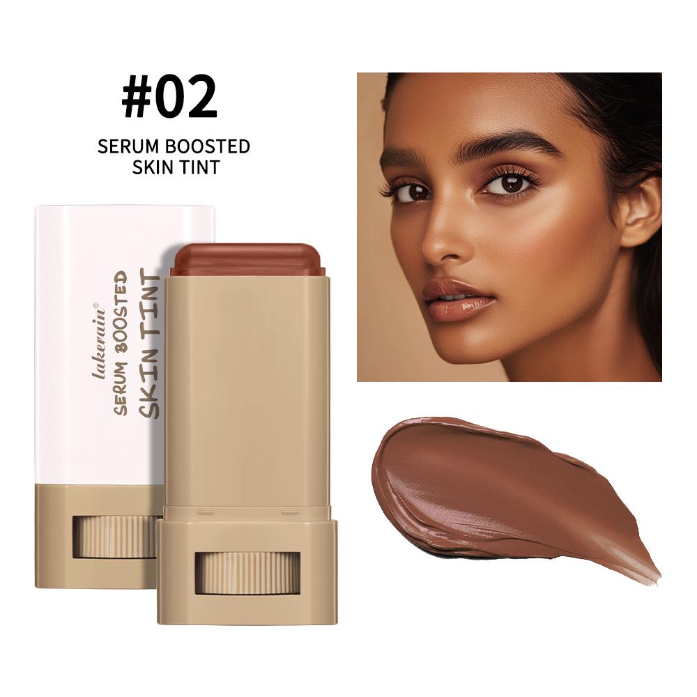 Stick Foundation Balsam Serum Verstärkter Hautton Foundation Stick Geschmeidig Aufgepolstert Hohe Deckkraft Reise Bronze Foundation Stick Make