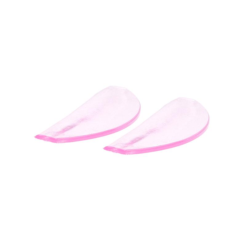 Silikon-Wimperndauerwellen-Pads 3D-Wimpernstangen Schild Lifting Wimpernzange Zubehör Applikator Make-up-Tool Wimpern Zubehör rosa