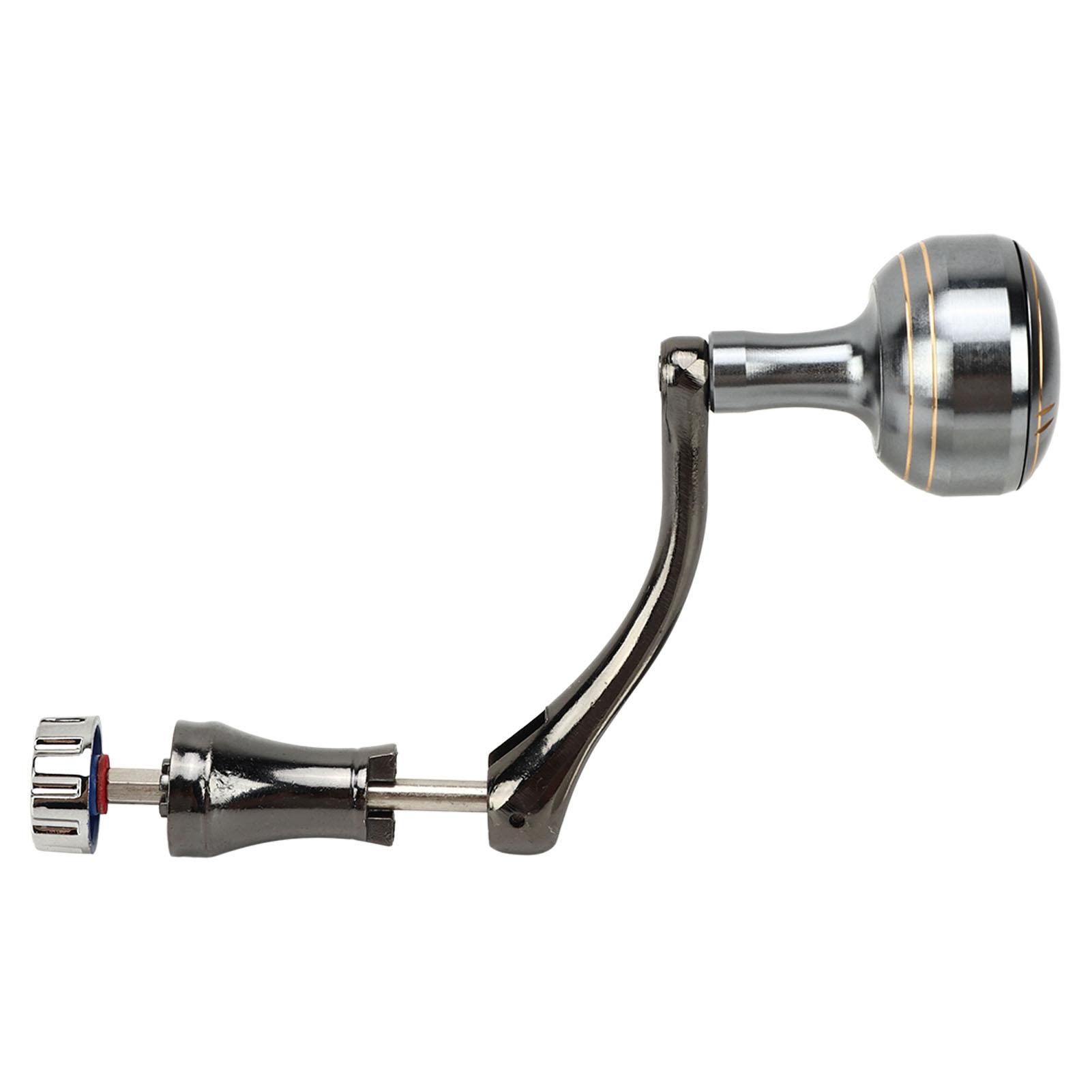 Angelrolle Schwinge Aluminiumlegierung Glatte Oberfläche Angel Spinnrolle Griff Kugelförmiger Griff für