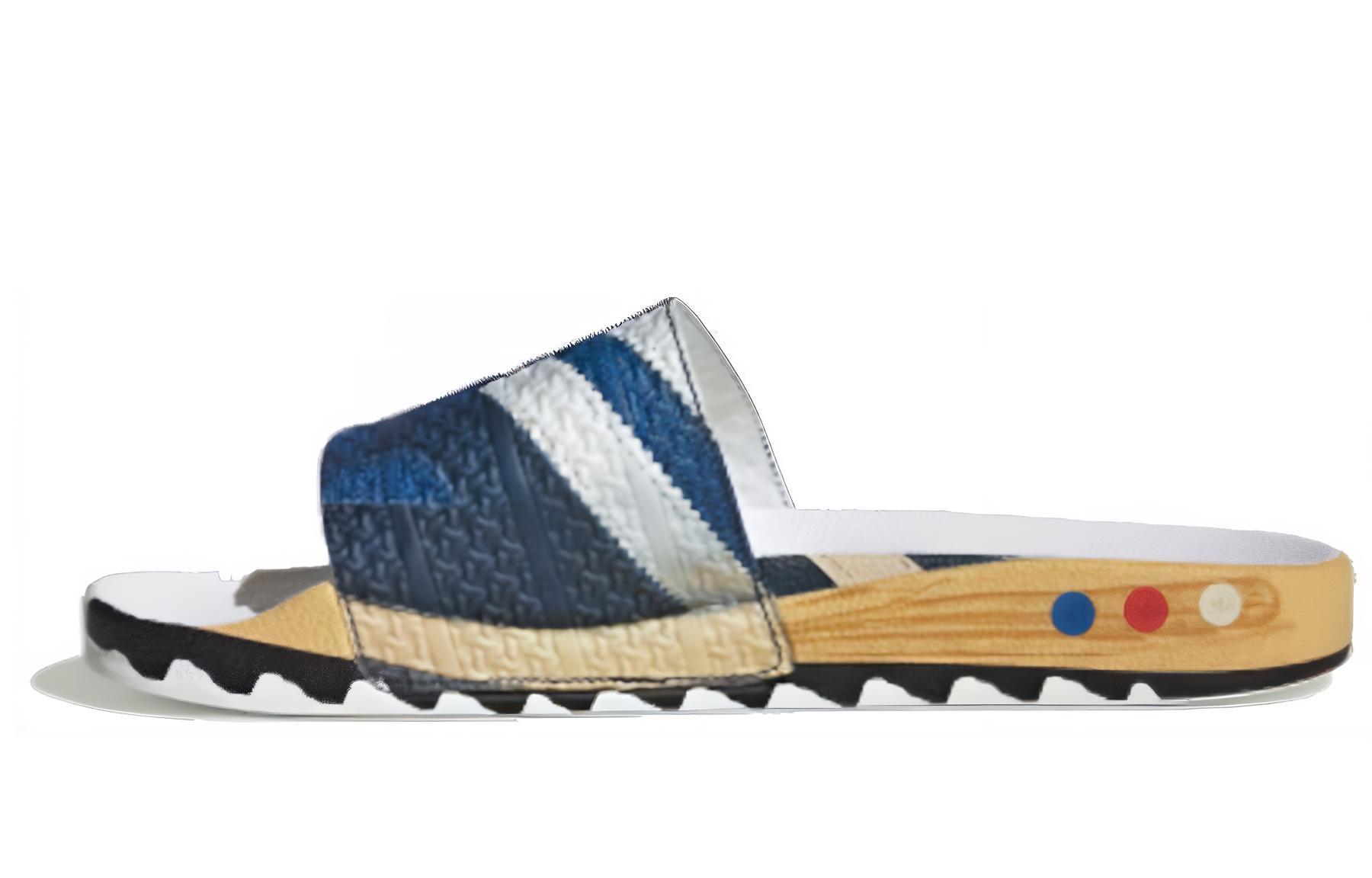 Adilette Raf Simons x Adilette La Adidas Originals Badeschuhe 'Trompe L'oeil' EE7956 36⅔