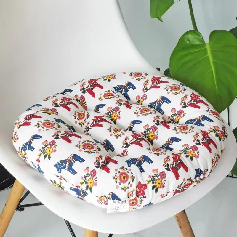 1PC Runde Kissen 40x40 45x45 50x50 Büro Stuhl Sofa Kissen Tatami Rund Dekoration sitz Kissen Stuhl Kissen Großhandel 50x50cm