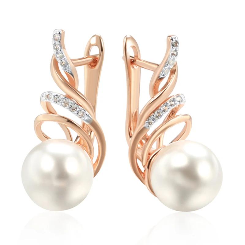 Persönlichkeit Gold Silber Farbe Ohrringe Hohl Geometrische Synthetische Perle frauen Baumeln Ohrringe Luxus Hochzeit Braut Schmuck