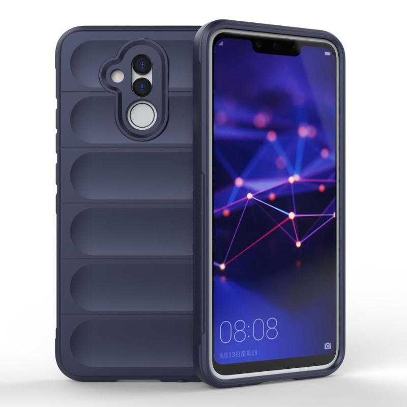 Hülle für Huawei Mate 20 Lite 10 Lite 4g Rückseite Hülle Stoßfeste Panzerung Handyhüllen Flüssigsilikon Anti-Fall Funda Coque For Mate 20 Lite navy blau