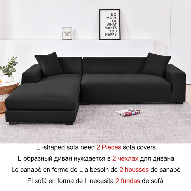 Sommer Wasserdichte Sofa Abdeckung Atmungsaktive Stretch Sofa Abdeckungen Sofa Chaise Abdeckung Lounge Für Zuhause Wohnzimmer Garten Möbel Abdeckung Part AA (S) Size schwarz