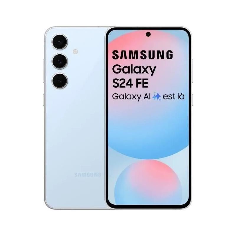 Samsung Galaxy S24 FE 5G 8GB RAM/128GB Smartphone SIM+eSIM Graphit 8+128GB blau