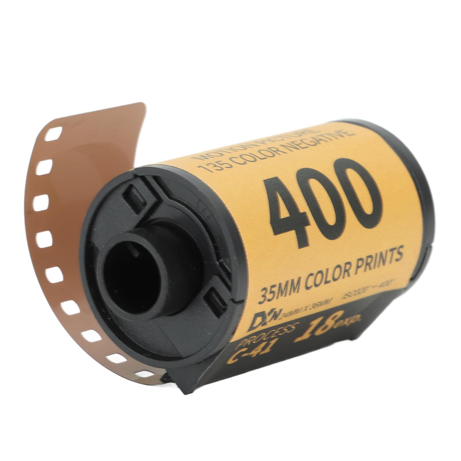 Kamera-Farbfilm ISO 320–400 35 mm Feinkörnigkeit Großer Belichtungsspielraum HD-Kamera-Farbnegativfilm für 135-Kamera 18pcs