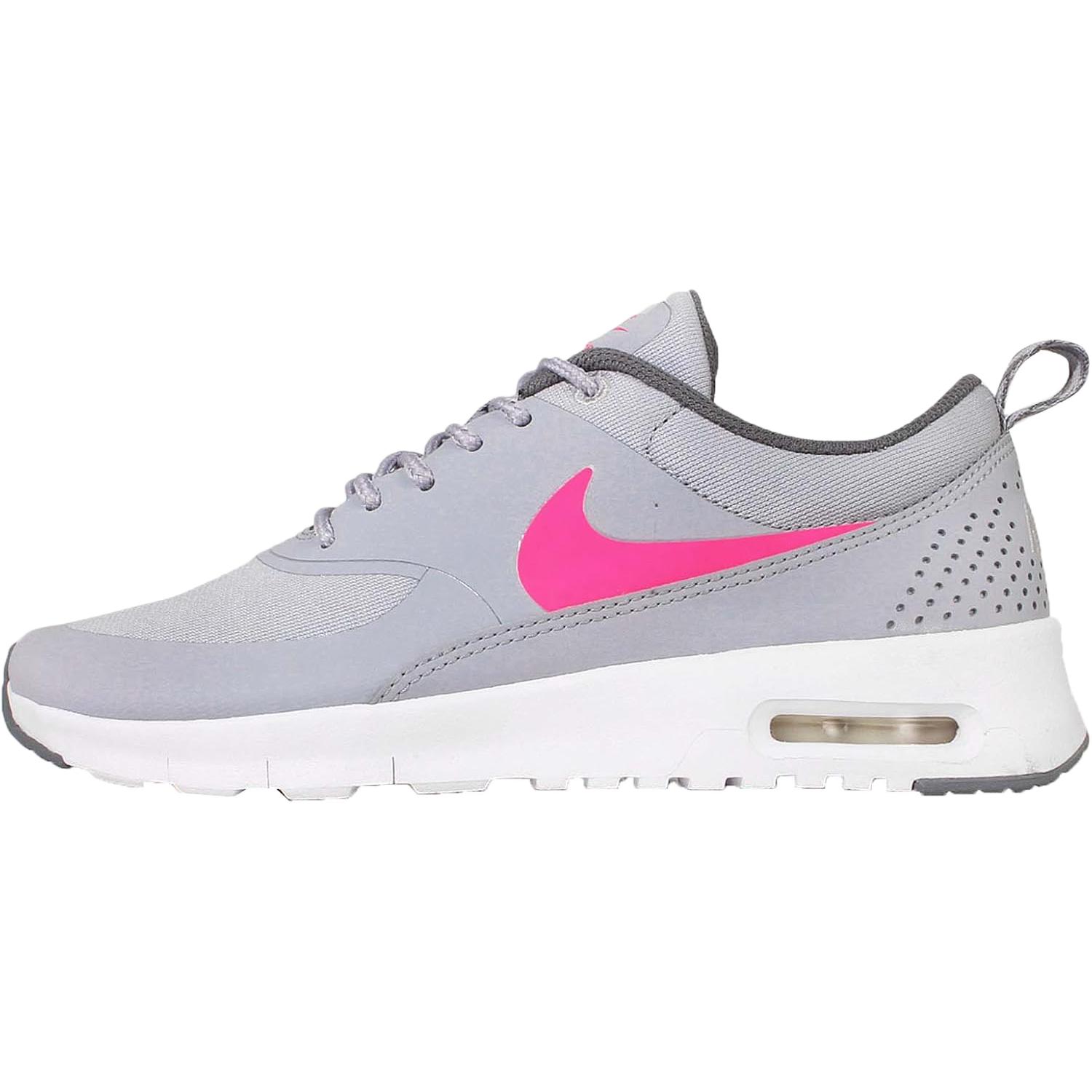 Nike Air Max Thea GS Grau Hyper Pink Kinder Sneaker Wolfsgrau Kühlgrau 814444-002 40