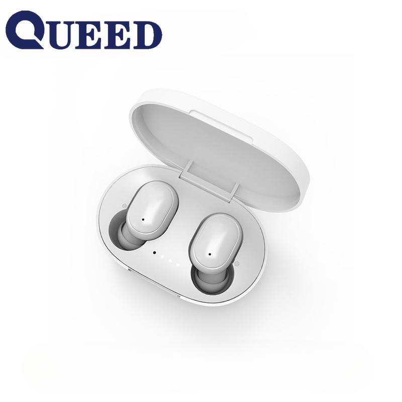 Bluetooth-Headset Neues Bluetooth 5.0 Tws-Headset Drahtloser Sport-In-Ear-Typ weiß