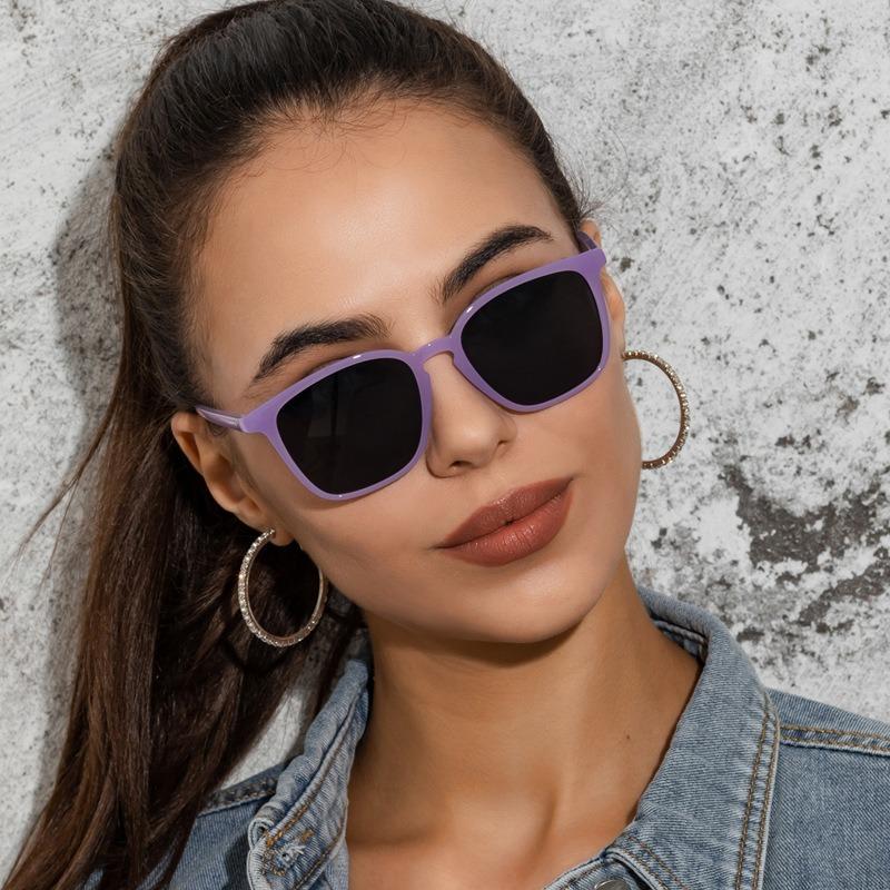 Neue Mode Sonnenbrillen Frauen Marke Designer Retro Rechteck Sonnenbrille Weibliche Ins Beliebte Bunte Vintage Quadrat Brillen