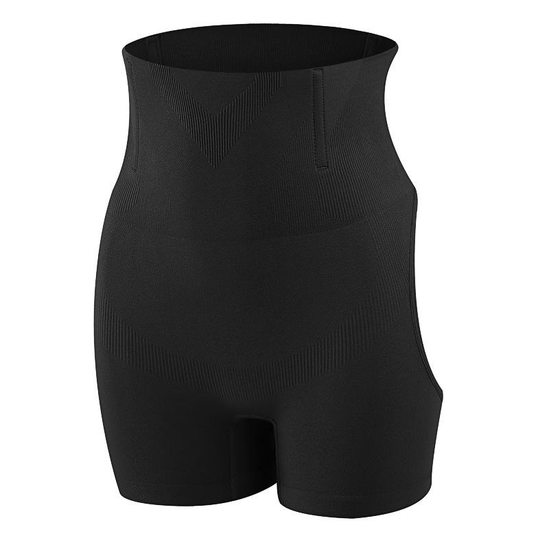 Atmungsaktive Damen-Slips zur Po-Verstärkung, Po-Hebende Slips, Formende Slips für kurvige Hüften, Modische Bauchweg-Slips 3XL schwarz