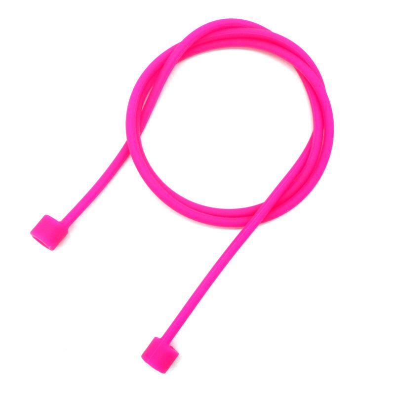 Anti-verlorenes Silikon-Umhängeband für Airpods Pro 1 2 3 Bluetooth-Kopfhörer-Seil für Airpods Pro 2 Anti-Lost Loop Only rose rot