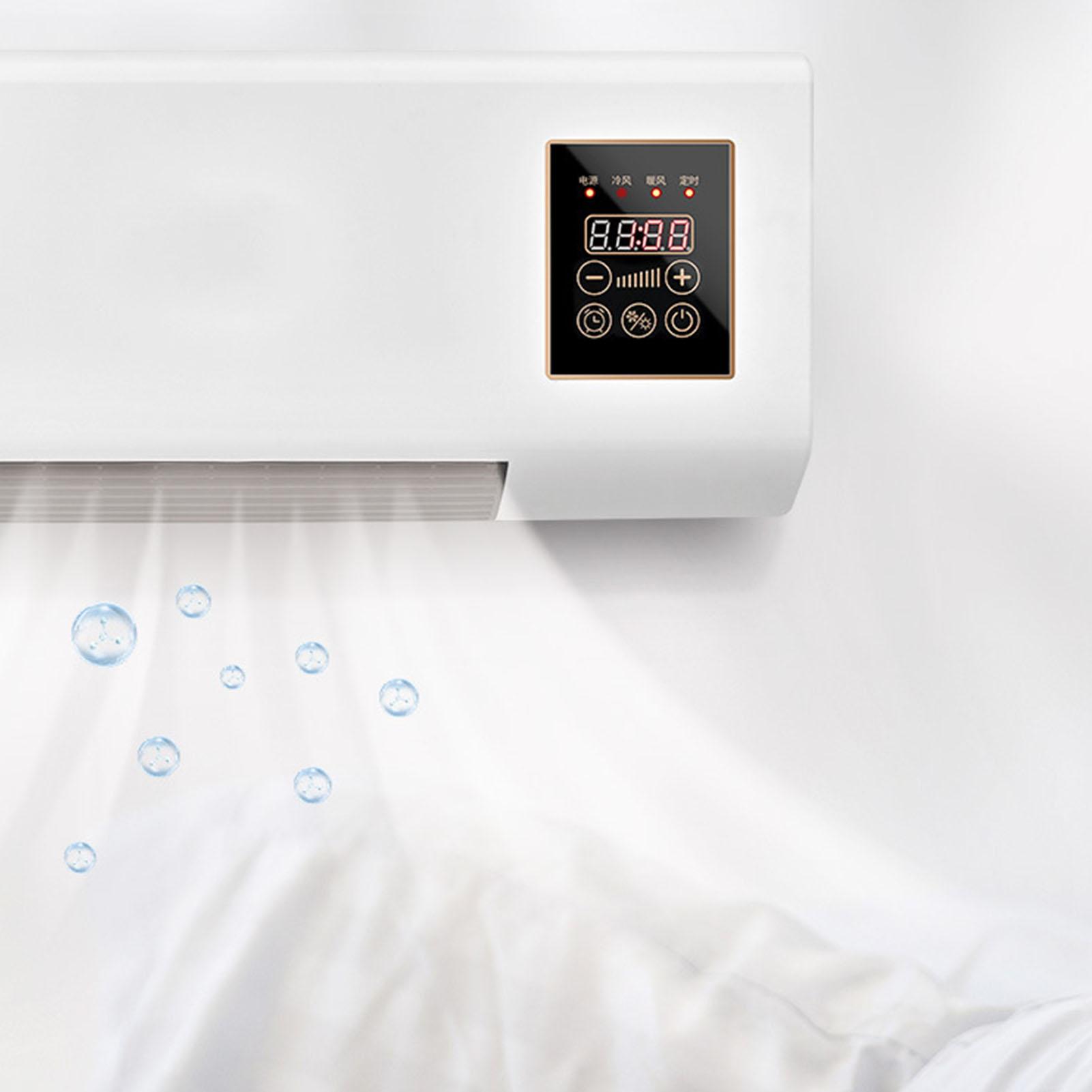 2-in-1 Klimaanlage 1800W Kühl-Warm-Doppelnutzung Wandmontiert Tragbare Klimaanlage mit Fernbedienung für Schlafzimmer United States