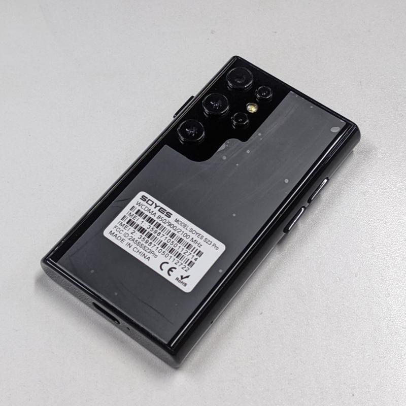 SOYES S23 Pro Mini 3G Smartphone 3,0 Zoll IPS Quad Core RAM 2 GB ROM 16 GB Android 8.1 Dual SIM 5 MP 1580 mAh Bluetooth Typ-C Ultradünnes Mobiltelefon schwarz