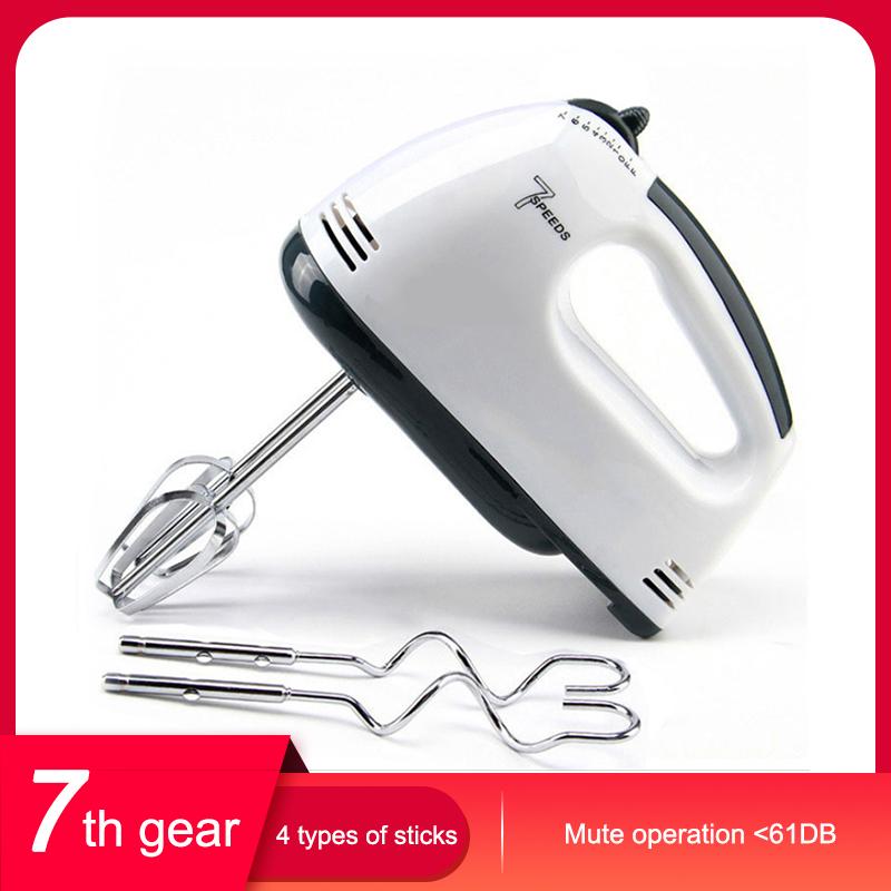 Home Whipping Cream Whipper Cake Baking Handheld Countertop Whisk Handmixer EU Plug