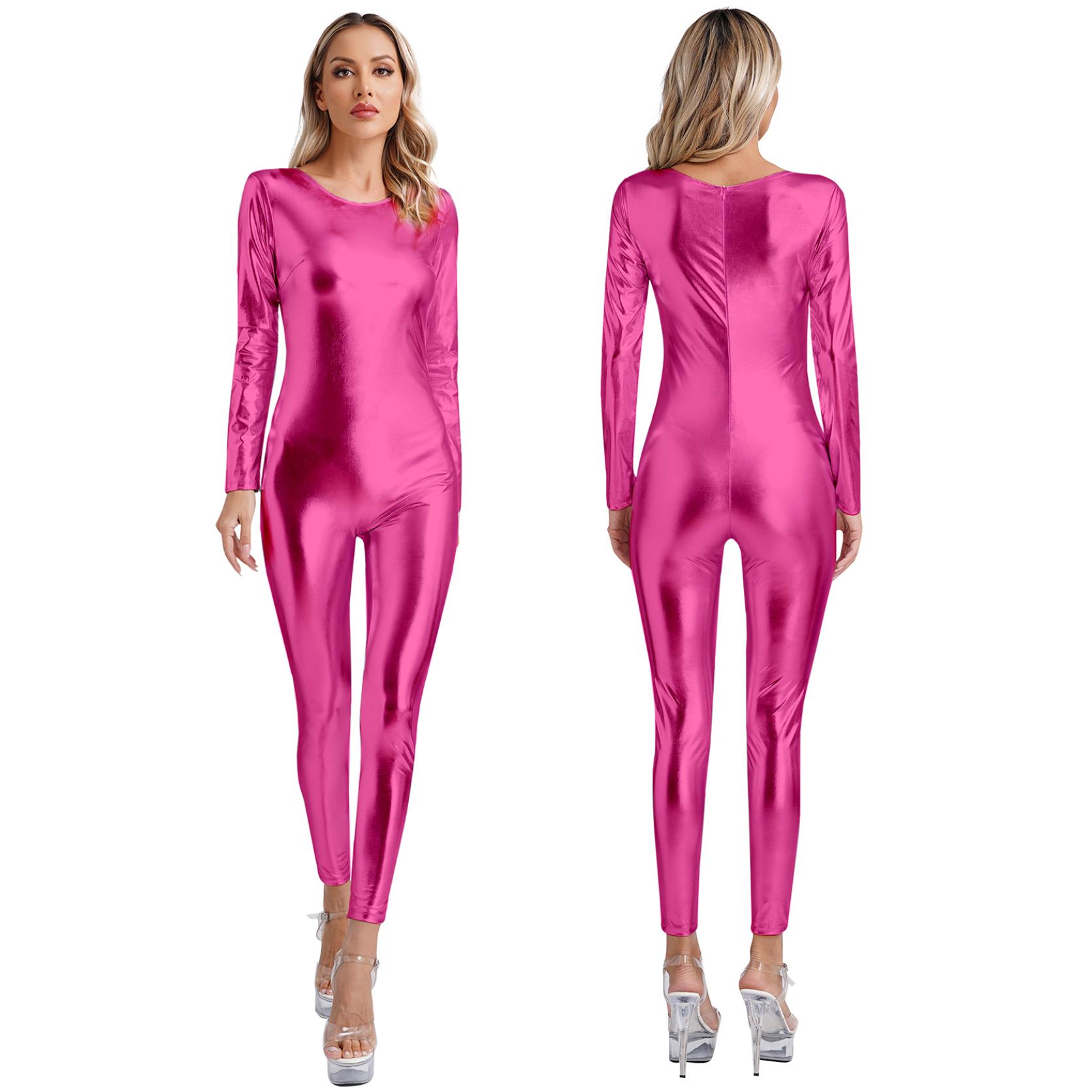 Damen Jumpsuit mit weitem Bein, Jumpsuit mit weitem Bein, Jumpsuit mit weitem Bein, Jumpsuit mit weitem Bein, Jumpsuit mit weitem Bein, Jumpsuit mit weitem Bein, Jumpsuit mit weitem Bein, Jumpsuit mit weitem Bein S heißes rosa