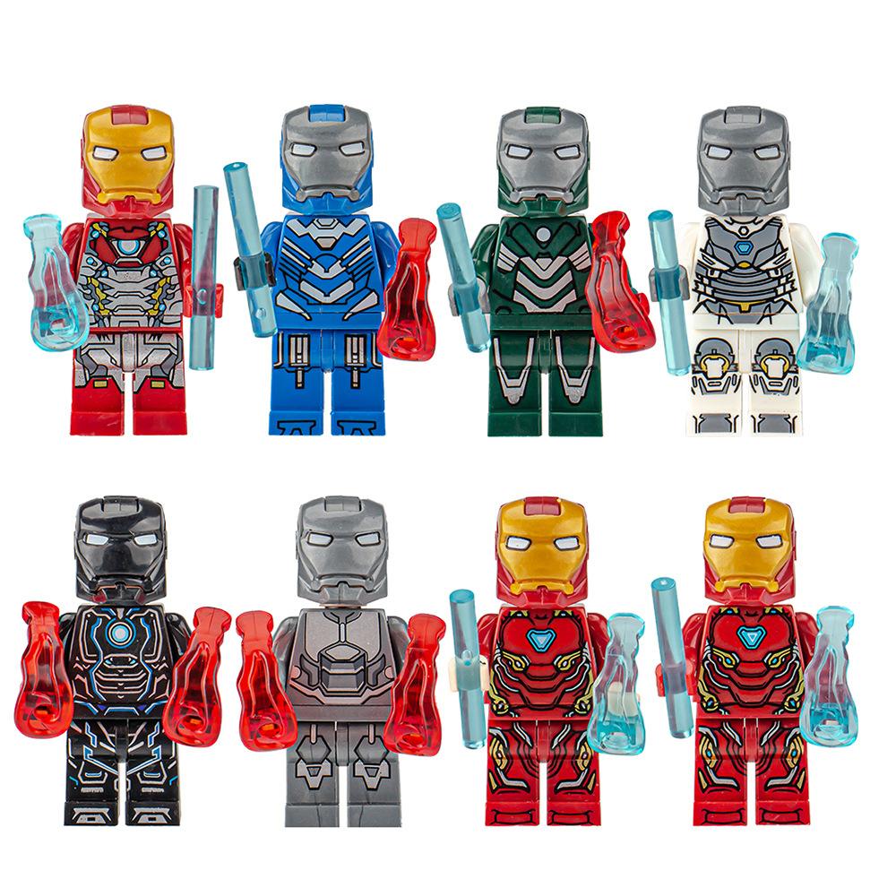 Bausteine, humanoide Puppen, Spielzeug, Mini-Figuren, Kinderspielzeug, Figuren-Bauspielzeug Creeper für Kinder Lernspielzeug