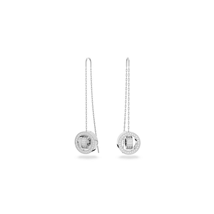 Swarovski Ohrringe Kristallstein Rhodinierte Schmuckstücke Ohrringe für Damen 5636435 Box (Random Color)