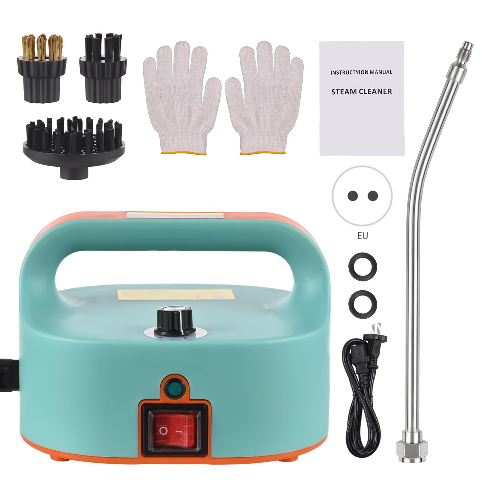 Kavolet Tragbarer Dampfreiniger 1500W Hohe Temperatur Hoher Druck Mobile Reinigungsmaschine Dampf EU Plug