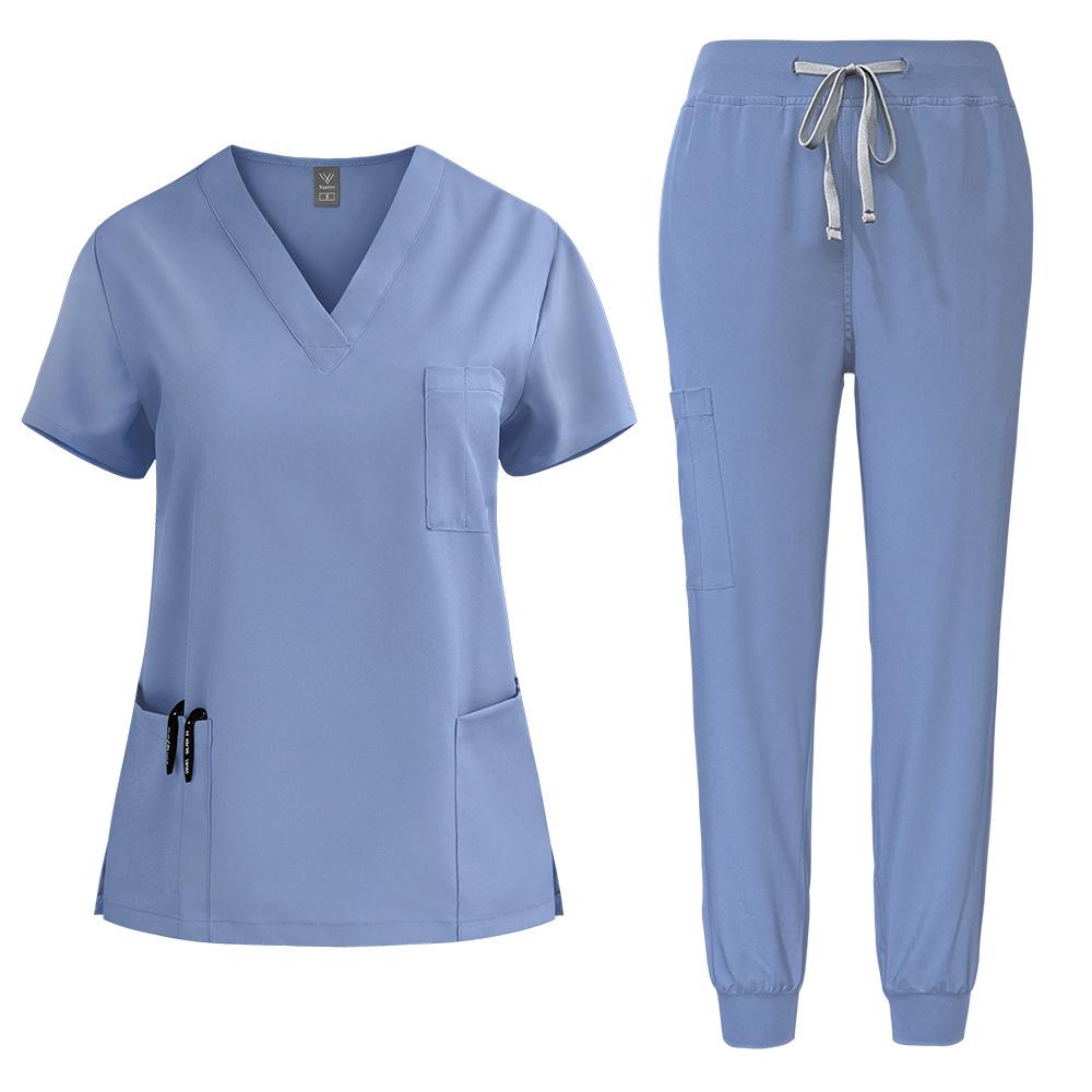 Unisex Schnelltrocknender Stretch-Kasack - Kurzarm für medizinisches Fachpersonal Small