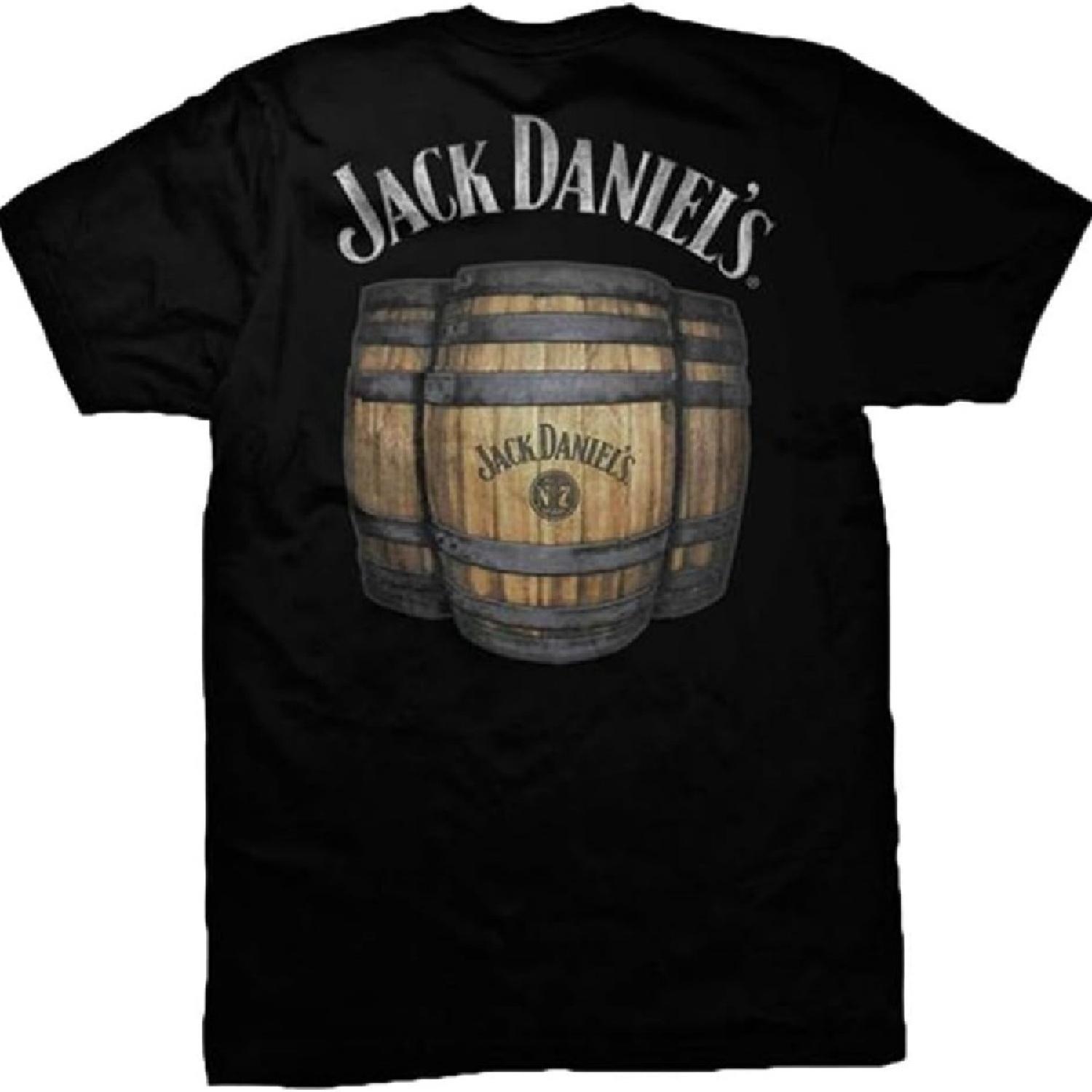 Jack Daniels Unisex Daniel's Barrels T-Shirt L bunt