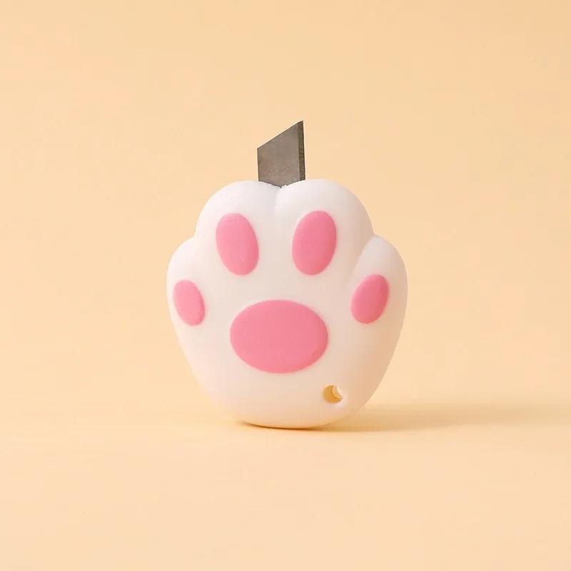 Mini Praktische Universalmesser Kawaii Blumen Papierschneider Einziehbarer Umschlagöffner Portalble Taschenmesser Bürobedarf