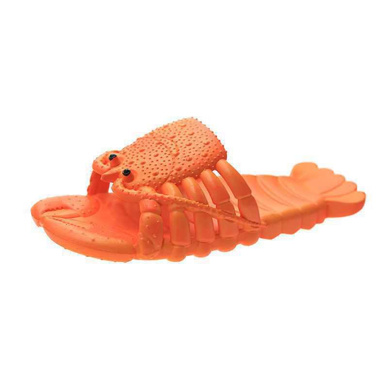 Modische & rutschfeste Fisch-Hausschuhe für Herren: Kreative gesalzene Fisch-Flip-Flops für den Außenbereich. Adult 40-41