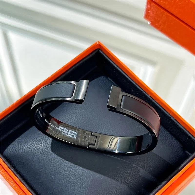 2025 Neues Armband Paar Einfaches Vielseitiges Armband Mode Armband Geschenk Schmuck für Freundin Muss Geschenk Wählen black