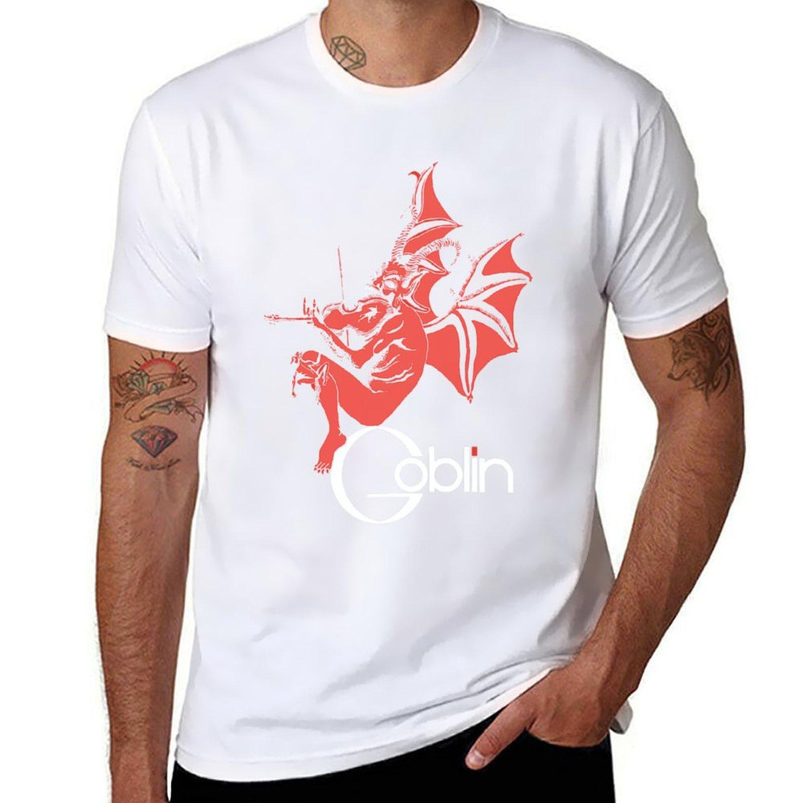 GOBLIN Band, GOBLIN, Progressive Rock, Dario T-Shirt Herren T-Shirts für Männer Herren T-Shirts Grafik Grafik T-Shirts für Männer T-Shirt M