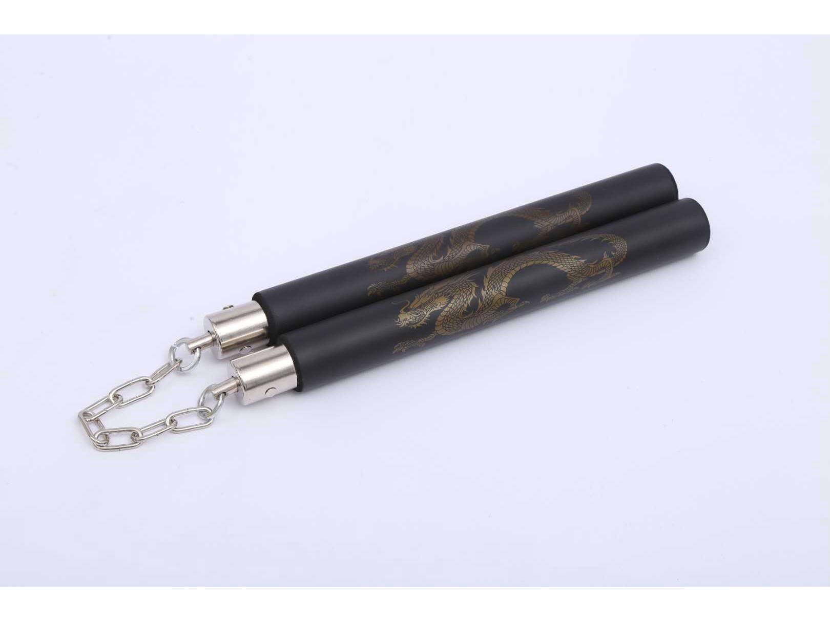 Anfänger PVC-Schwamm-Nunchakus - Mehrfarbige Taekwondo Kampfsport Übungsstäbe