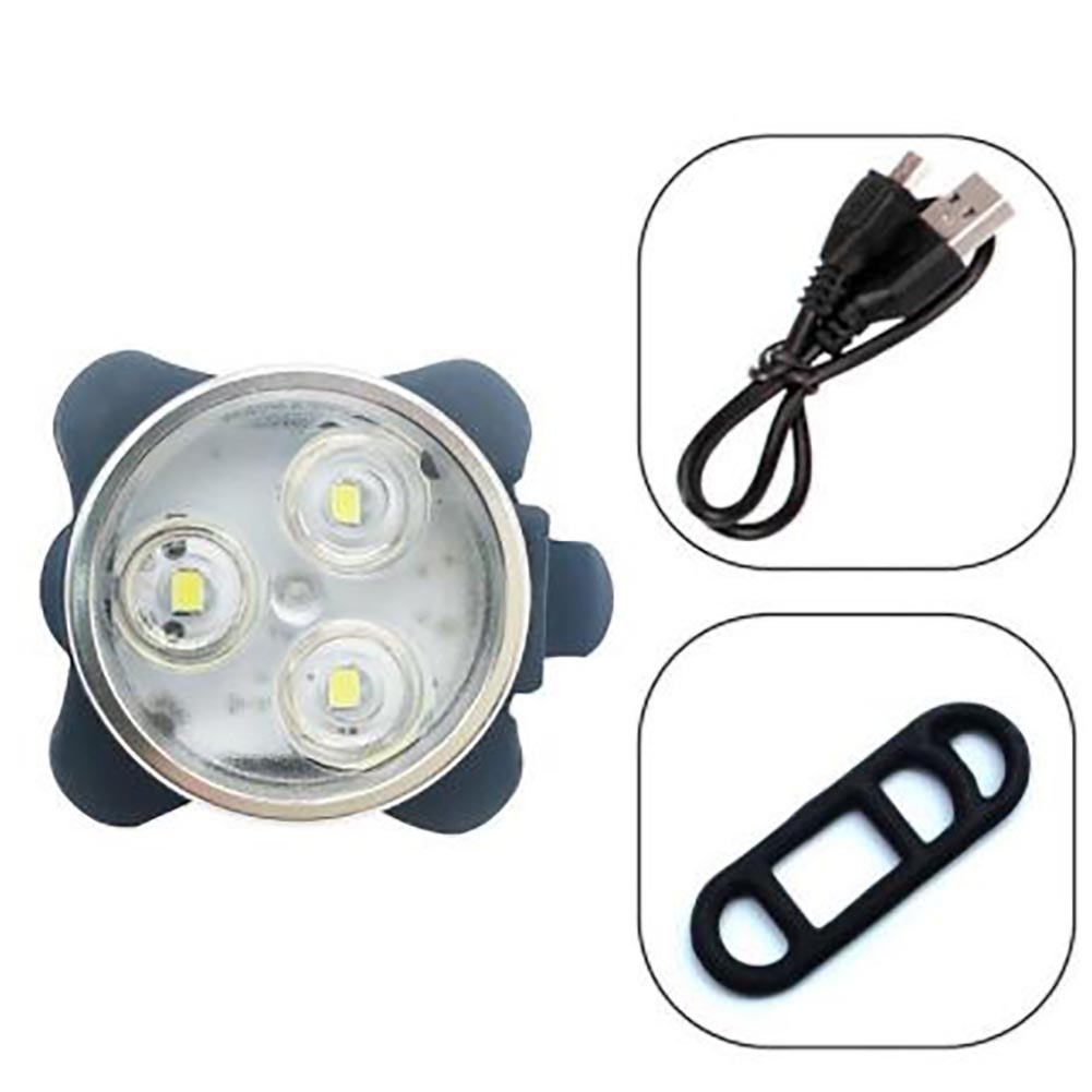 Haustier-Sicherheits-LED-Licht 4 Modi USB-wiederaufladbar Outdoor-Lampe für Haustierhalsband Geschirr Leine Hundezubehör white light #1