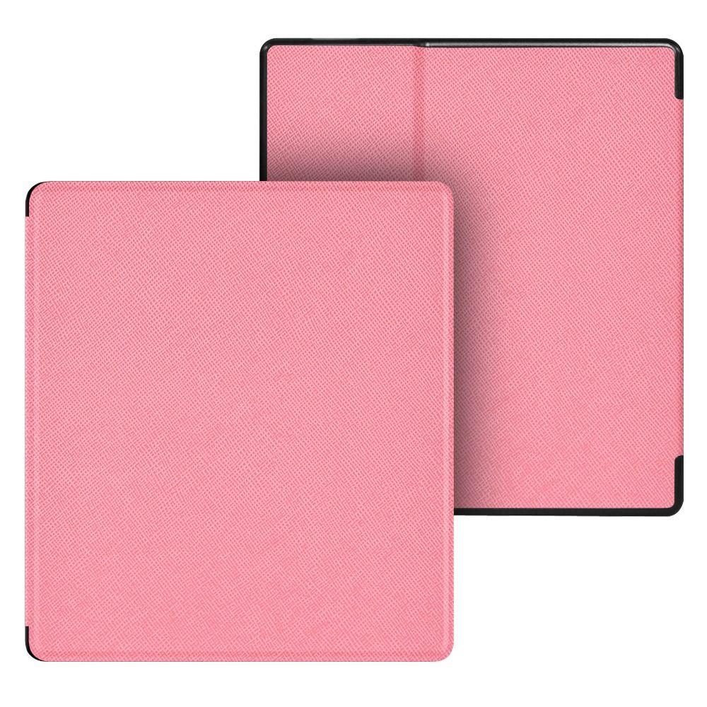 Smart Cover für die 9./10. Generation, PU-Leder, Funda 7 Zoll eReader Folio-Hülle für Kindle Oasis 2/3 rosa