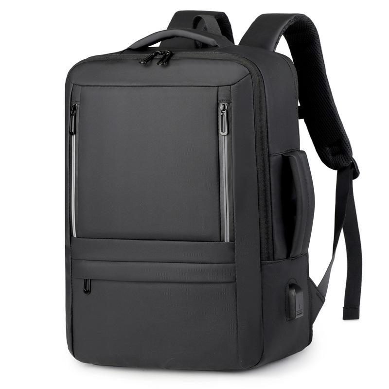 Herren-Rucksack, Business-Rucksack mit großem Fassungsvermögen, multifunktional und erweiterbar, Laptop-Rucksack für Reisen und Geschäftsreisen 31cm*43cm *12cm