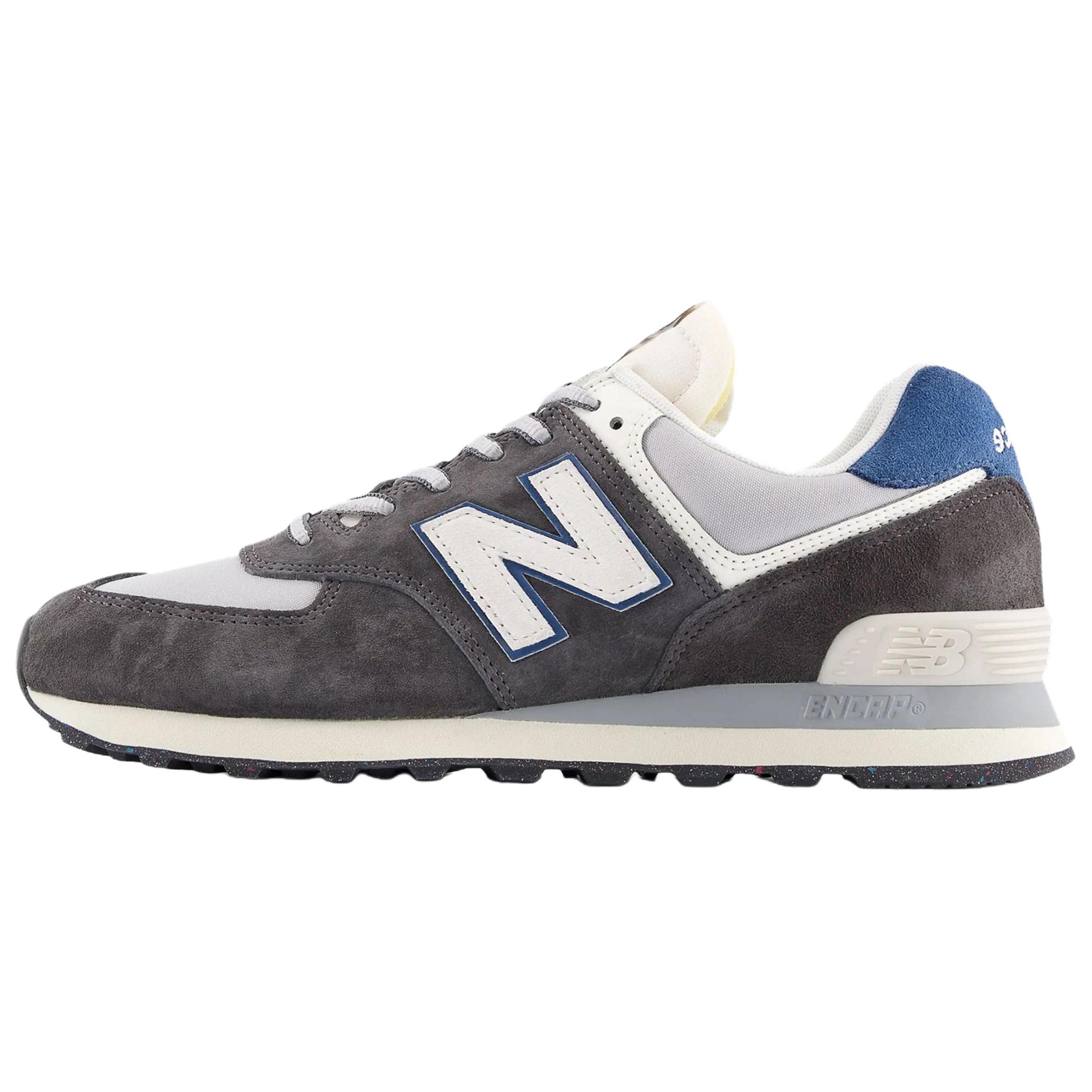 New Balance 574 Grau Blau Unisex Sneaker U574NVE 40