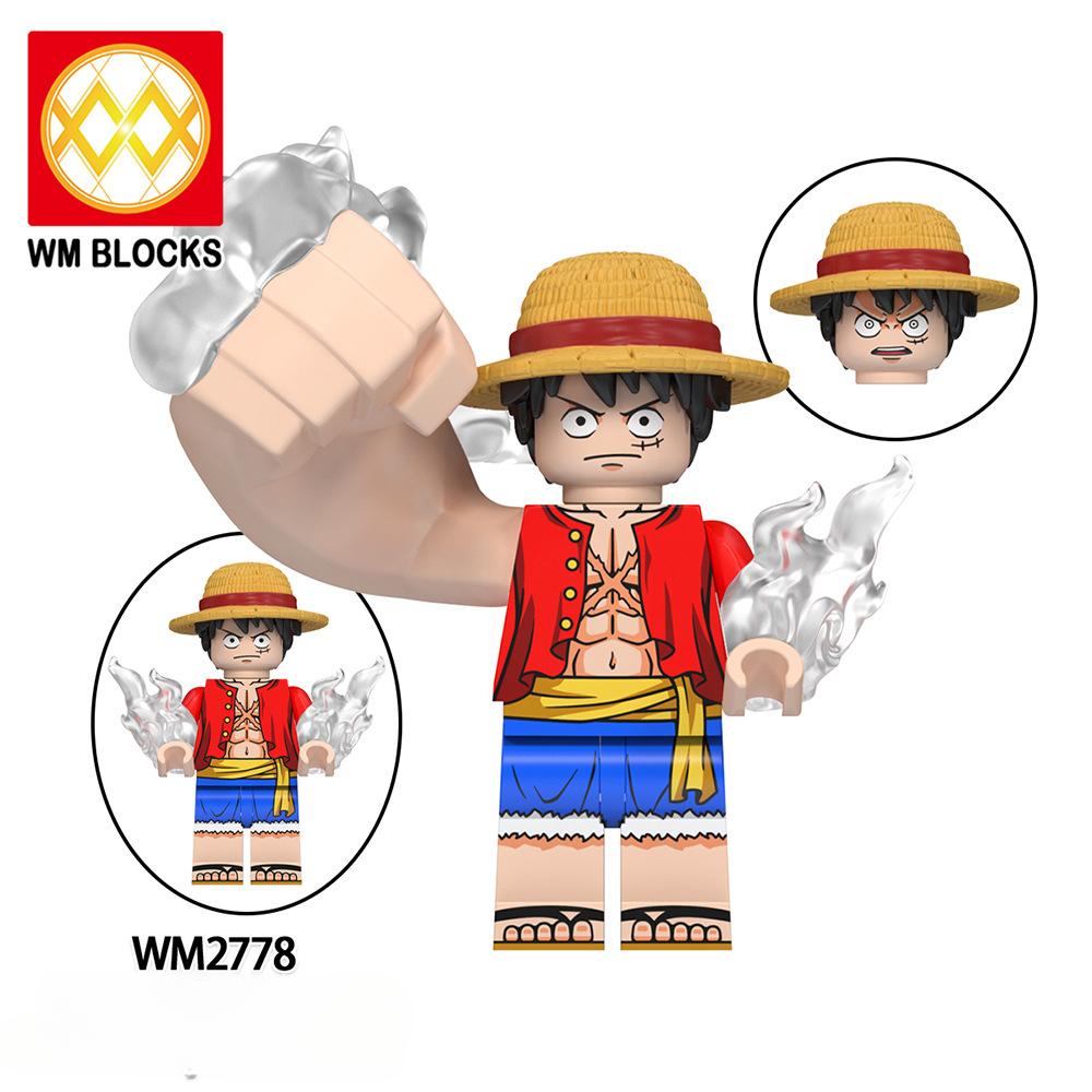 Anime Mini Actionfiguren Bausteine Lernspielzeug für Kinder für Weihnachtsgeschenke WM6191