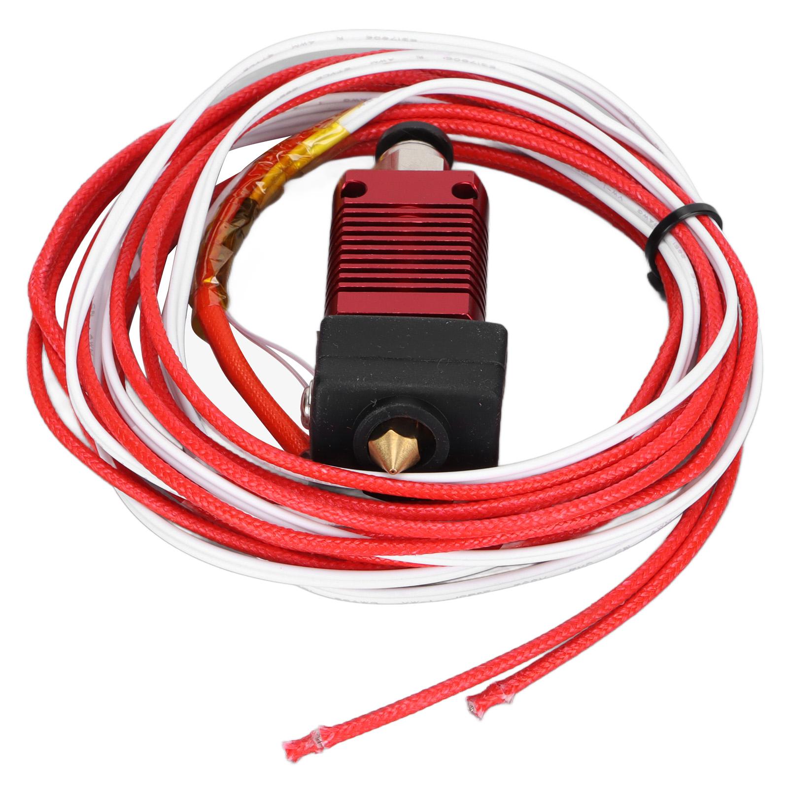 3D-Drucker Düsen Teile Steckbarer Thermistor Silikonabdeckung 3D-Drucker Extruder Hot-End-Kit 12V