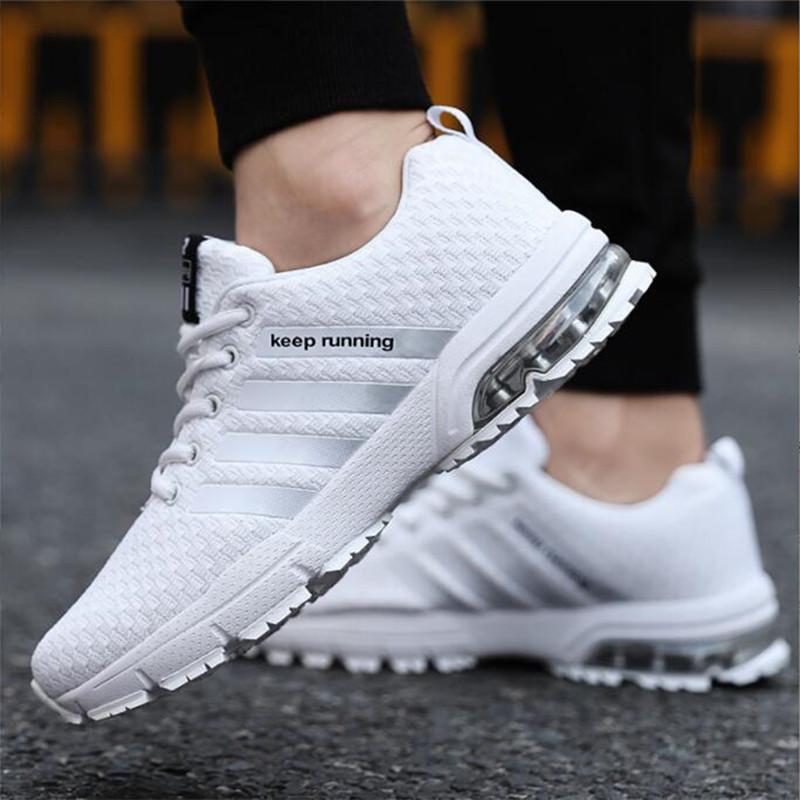 Neue Herrenschuhe Lässige Weiße Sneaker Herren Turnschuhe Herren Sneaker Freizeit Blaue Schuhe Herren Tenis 44 weiß