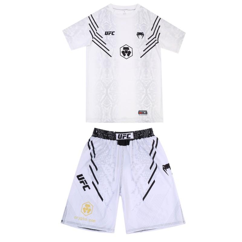 Kampfsport Trainingsanzug Herren Damen Kinder Schnelltrocknend Atmungsaktiv Kampfhosen Set Spandex-Lycra Mischung Gestreiftes Design L Recommended Height 165cm