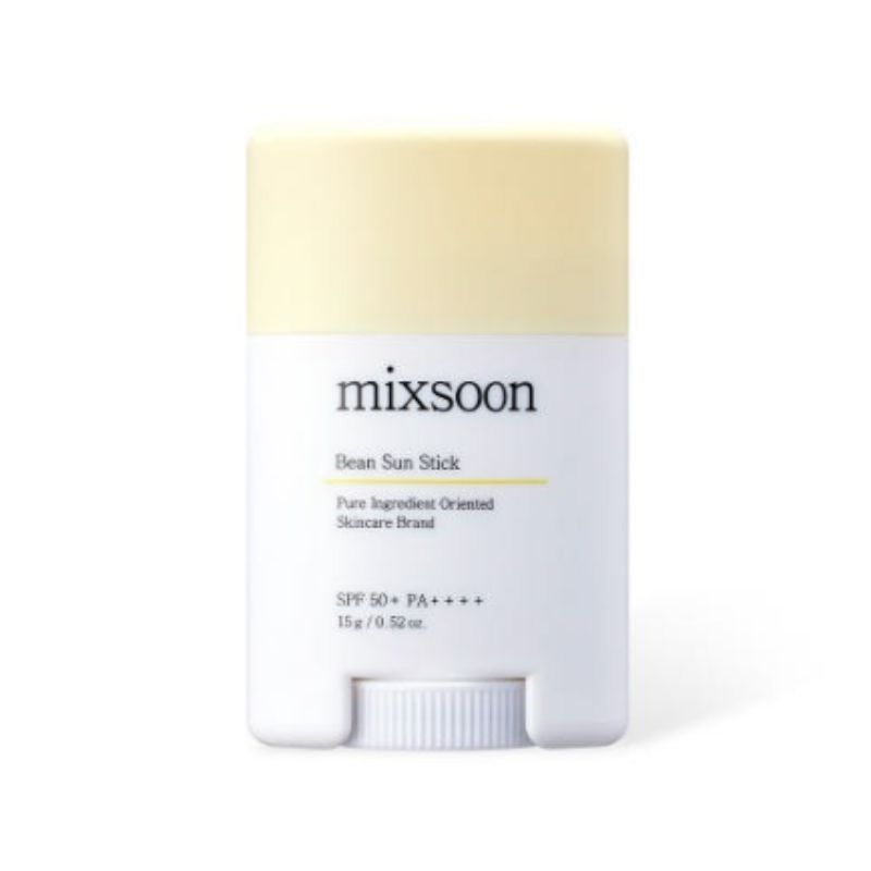 mixsoon Bean Sun Stick SPF50+ PA++++ Doppelpackung 15g x2 – Koreanischer Sonnenschutz-Stick für UV-Schutz, Feuchtigkeit & ein glattes Finish