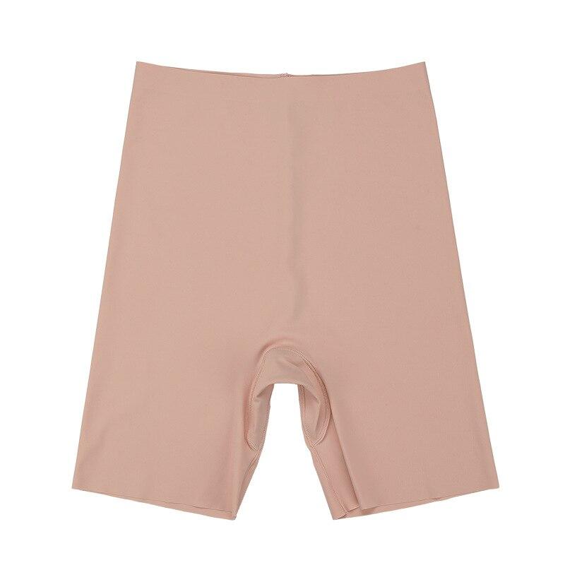Flarixa Nahtlose Unterwäsche Damen-Höschen, hohe Taille, Bauch, Hüften, Sicherheitshose, schmale formende Unterwäsche, Boxershorts aus Eisseide XL kaffeebraun