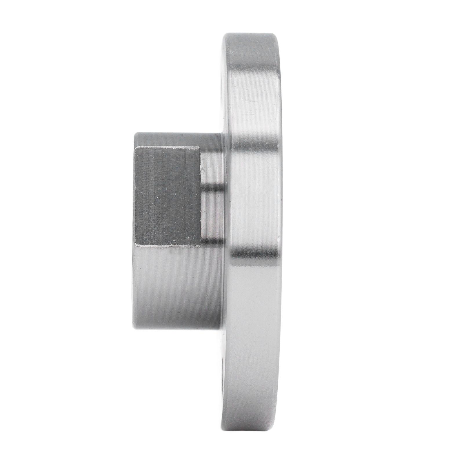 3in Drehbank Planscheibe Legierter Stahl Holzdrehbank Planscheibe mit 4 Schraubenlöchern für 1in X 8TPI Spindel