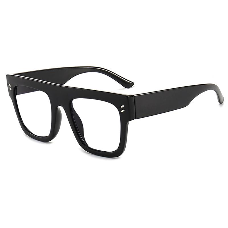 Herren Luxus Vintage Brille Minus 0 bis 6 Schwarz Optisch Blaulichtblockierend Myopie Brille für Männer Myopia -3.75