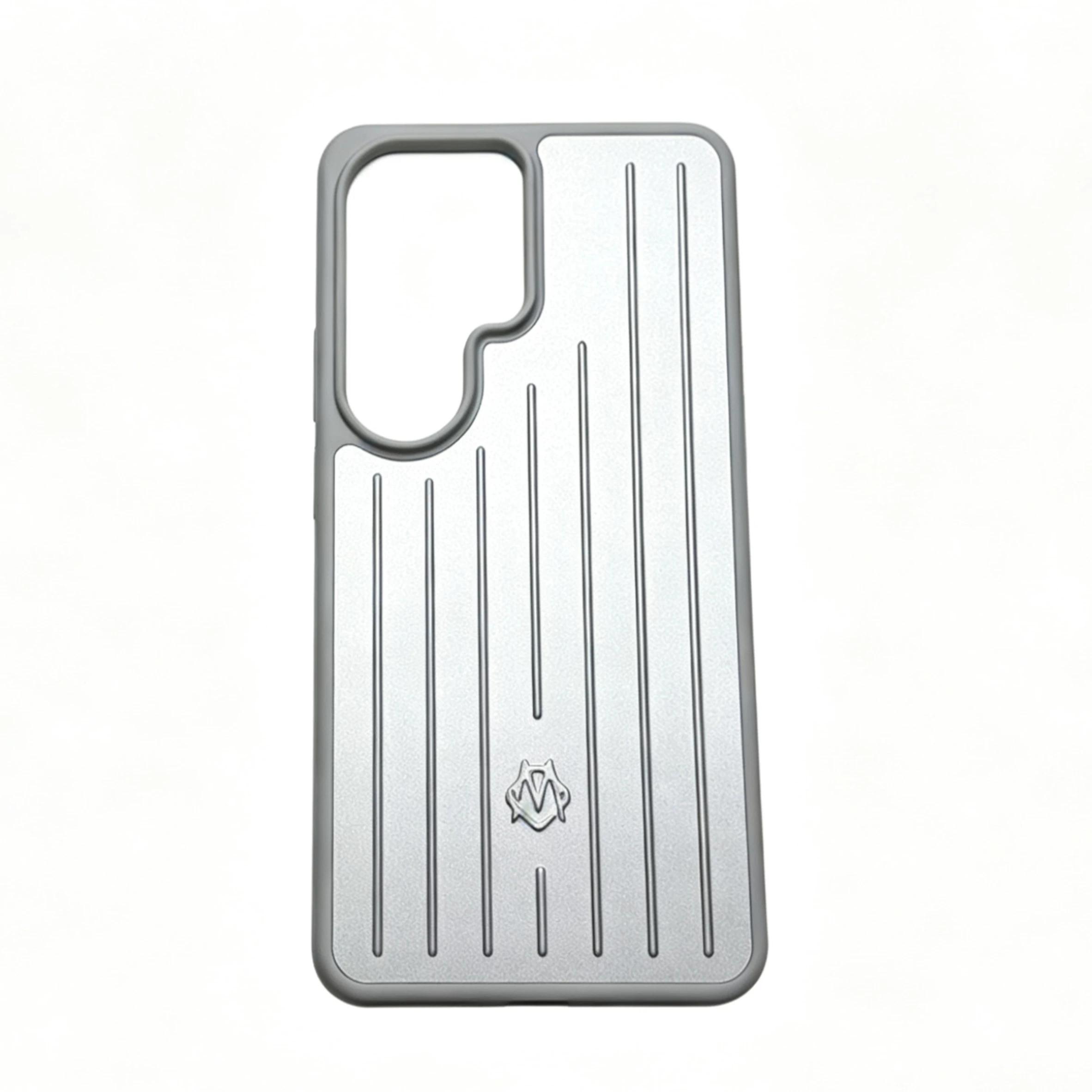 Sle Business Luxus RImowa Koffer Handyhülle Für Samsung Galaxy S26 Ultra Aluminiumlegierung Ice-Sense Rückwand Vollständig schützende Handyhülle Mit Box samsung galaxy s26 ultra silber