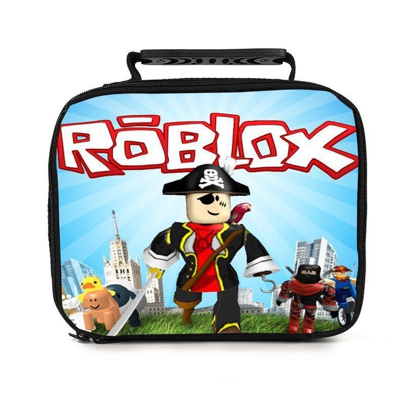 Roblox Tragbare Lunchtasche für Schüler Isolierend und Geräumig Pirate