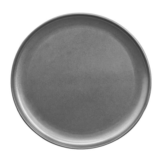 Doppelschichtige Edelstahl-Schale Hitzebeständige Servierplatte für BBQ Steak Westliche Küche Spülmaschinenfest 20cm farbe: antik silber